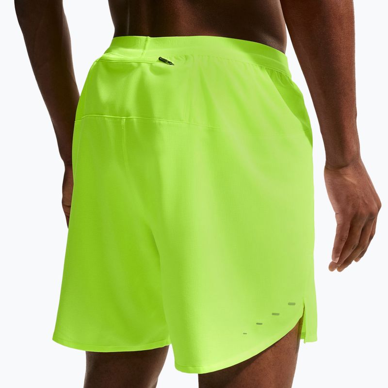 Pantaloncini da corsa da uomo Nike Stride Dri-Fit Brief-Lined 7" volt ice 5