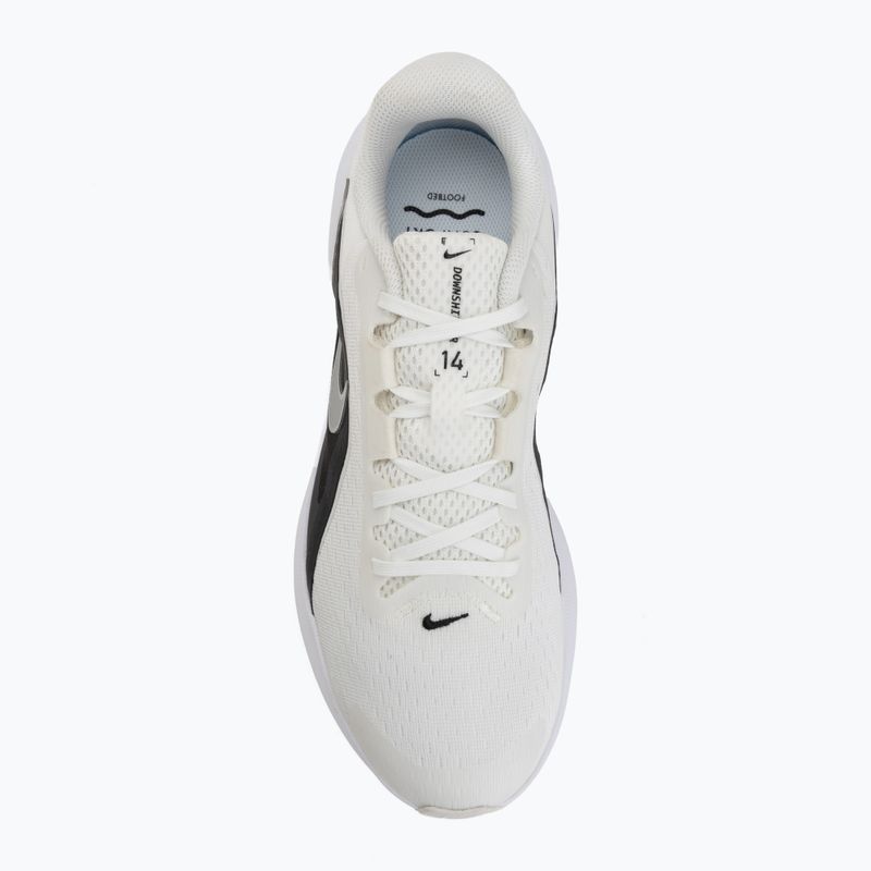 Scarpe da running da uomo Nike Downshifter 14 summit white/black/white/metallic silver 5