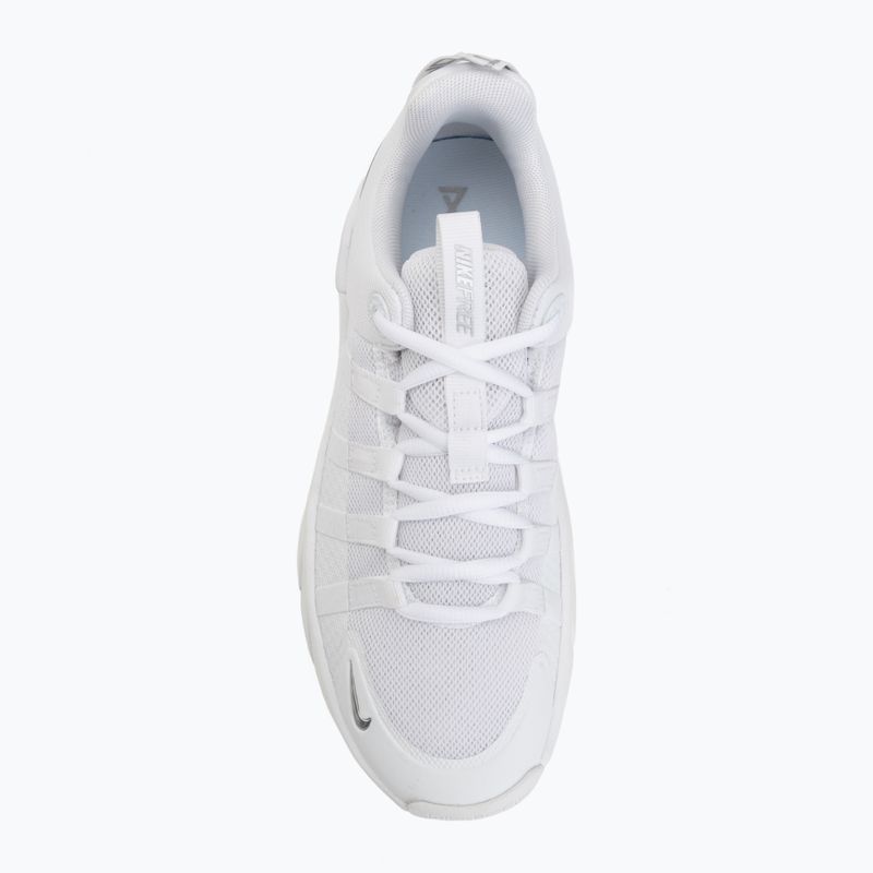 Scarpe da training da donna Nike Free Metcon 7 white/white/metallic silver 5