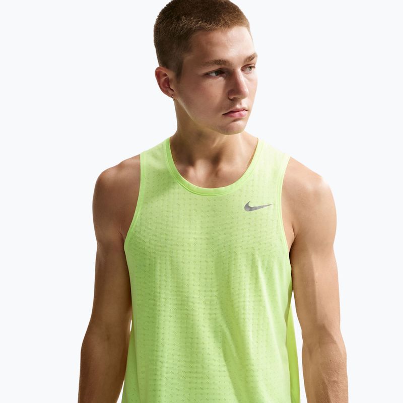 Maglietta da corsa da uomo Nike Miler Breathe volt ice 5