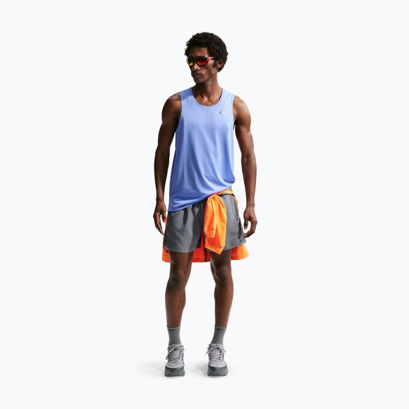 Maglietta da corsa da uomo Nike Miler Breathe royal pulse 2