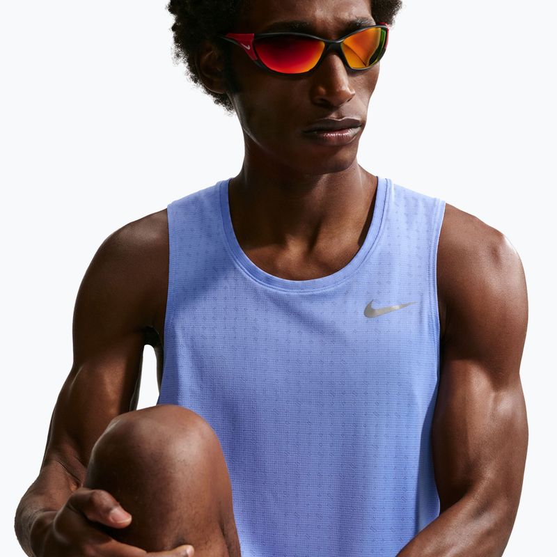 Maglietta da corsa da uomo Nike Miler Breathe royal pulse 6