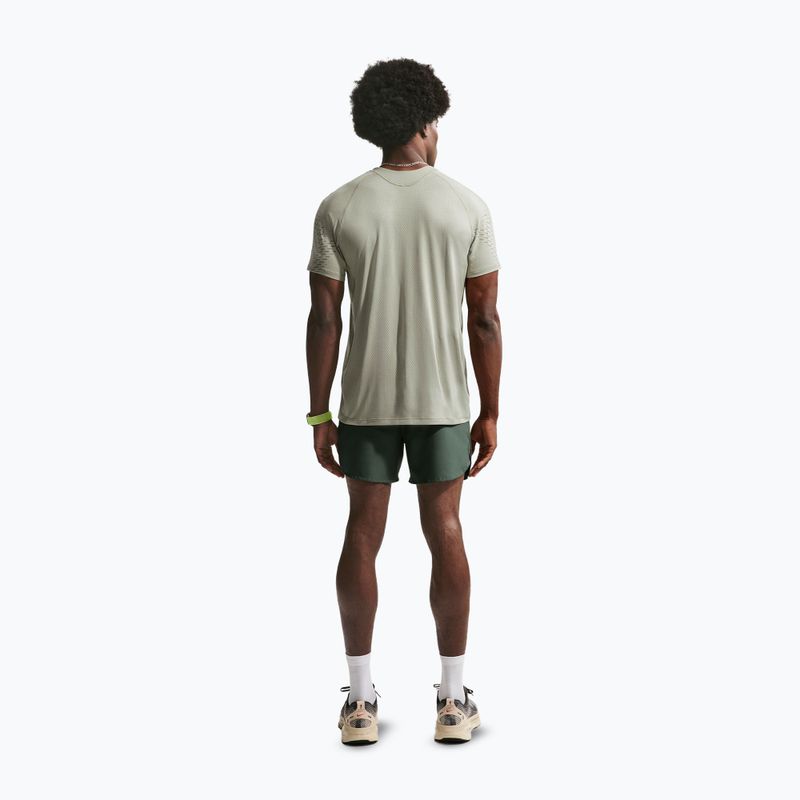 Maglietta da corsa da uomo Nike Stride Dri-Fit ADV spruce fog/light army 3