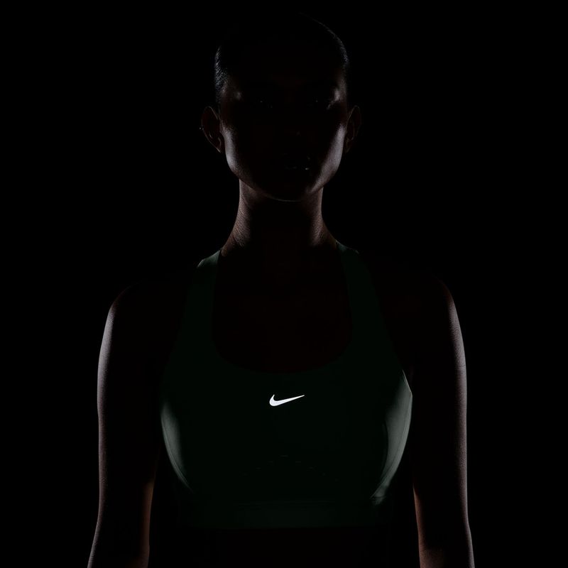 Reggiseno sportivo Nike Swift High-Support Lightly Lined steam/reflective silver 6