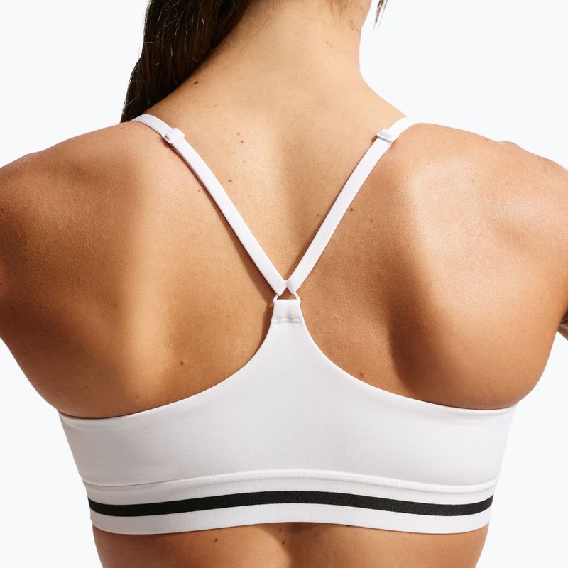 Reggiseno sportivo Nike Indy Light Support white/black 5