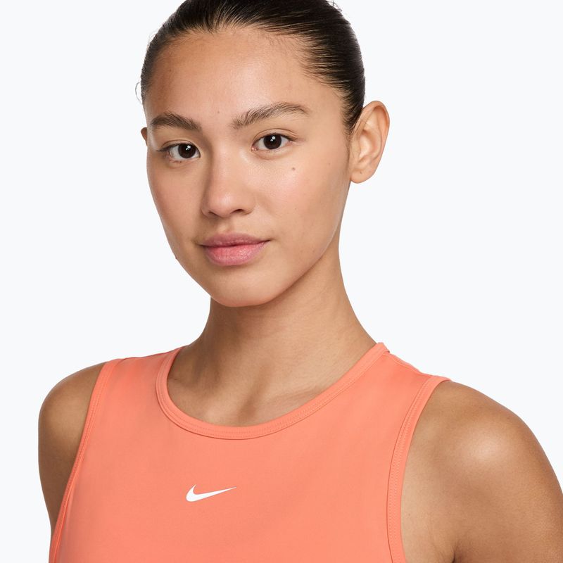 Top sportivo da donna Nike Pro Dri-Fit crimson bliss/white 3