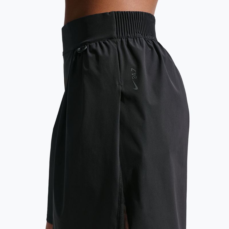 Pantaloncini da allenamento da donna Nike 24.7 PerfectStretch black/black/dark smoke grey 4