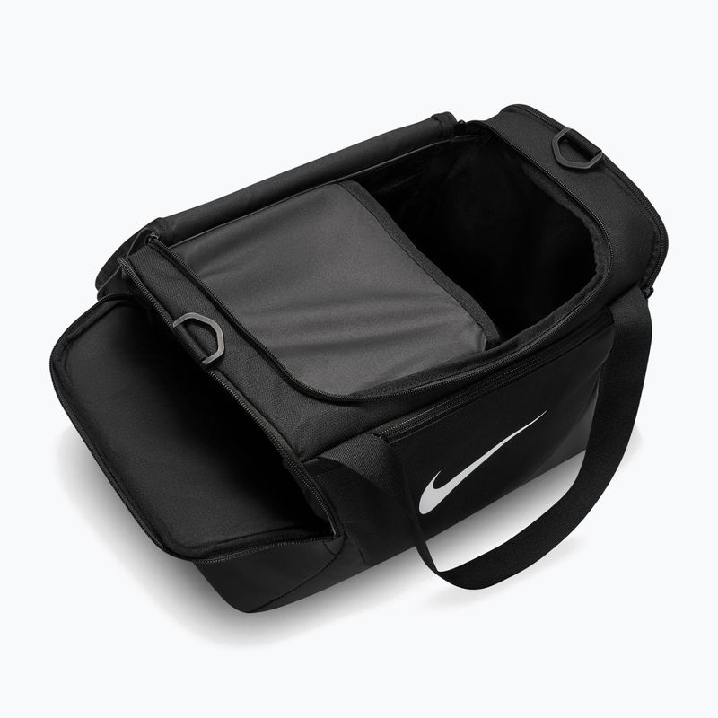 Borsa da allenamento Nike Brasilia Duffel Extra Small 24 l black/black/white 7
