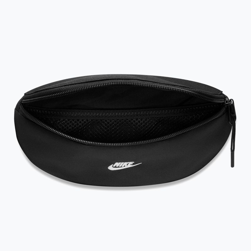Marsupio cintura Nike Heritage 2.0 1 l black/black/white 5