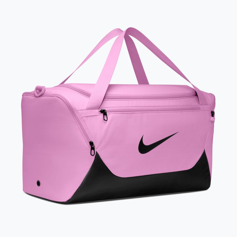 Borsa da allenamento Nike Brasilia Duffel Small 40 l light magenta/black/black 2