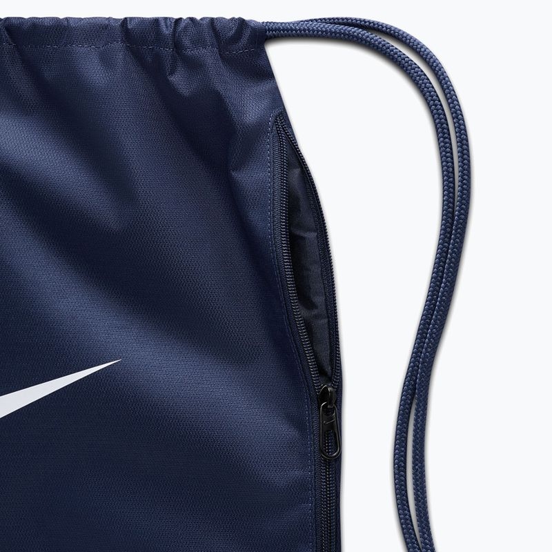 Sacco Nike Brasilia 18 l midnight navy/black/white 4