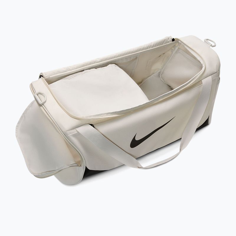 Borsa da allenamento Nike Brasilia Duffel Medium 60 l light bone/black/black 5