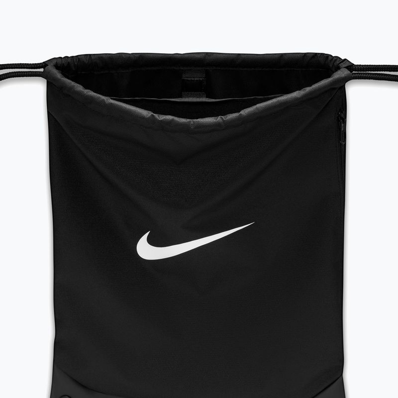 Sacco Nike Brasilia 18 l black/black/white 3