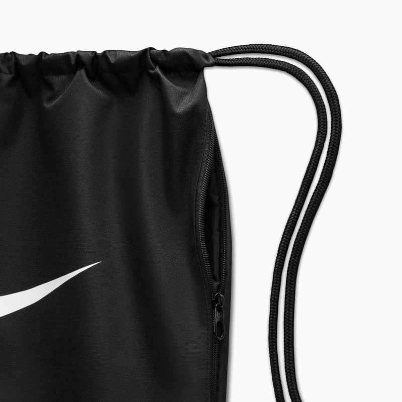 Sacco Nike Brasilia 18 l black/black/white 4