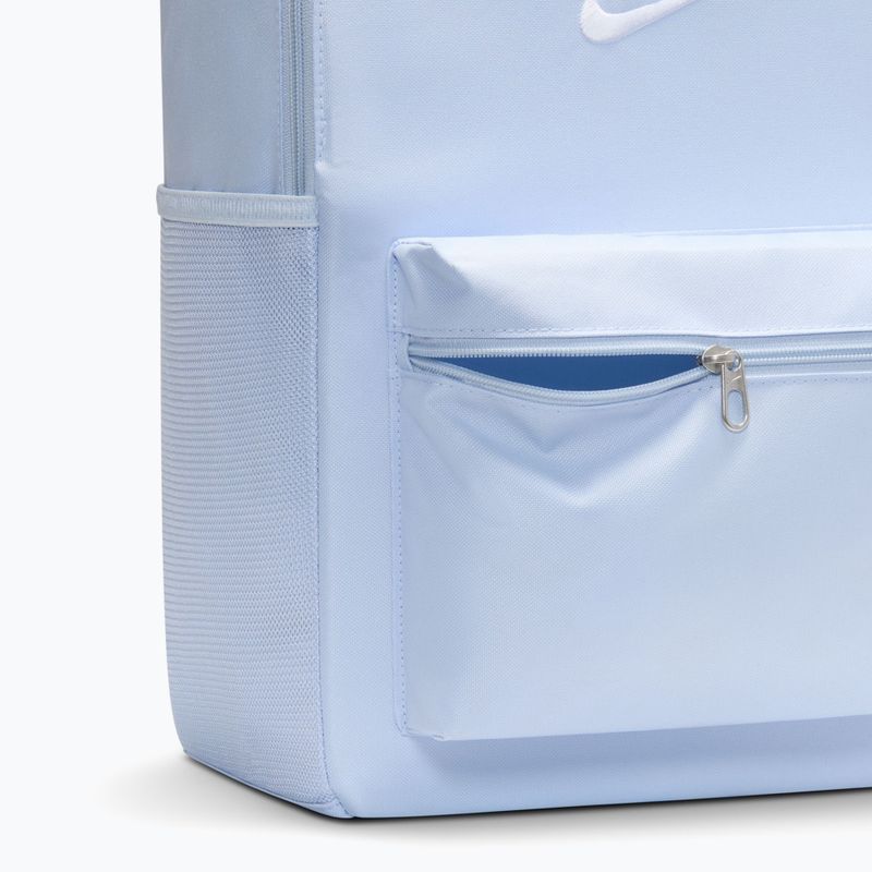 Zaino urbano Nike Heritage 23 l hydrogen blue/white 5