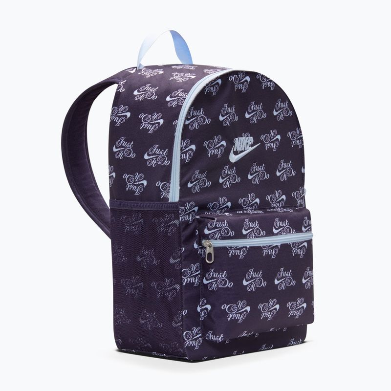 Zaino urbano Nike Heritage 23 l purple dynasty/hydrogen blue 2