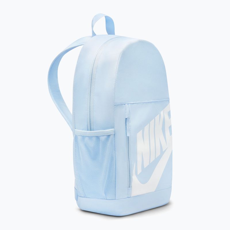 Zaino urbano per bambini Nike Elemental Shoebox 20 l hydrogen blue/orange/white 2