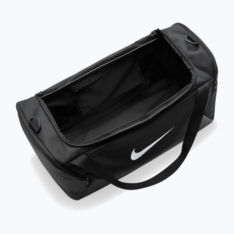 Borsa da allenamento Nike Brasilia Duffel Small 40 l black/black/white 4