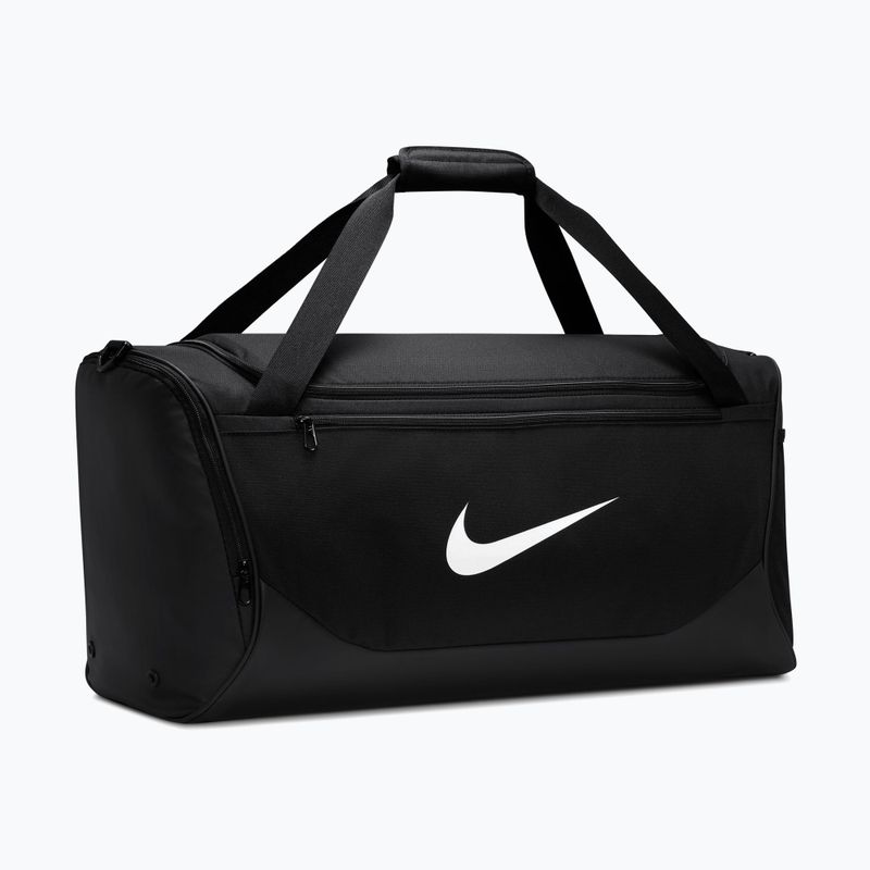 Borsa da allenamento Nike Brasilia Duffel Medium 60 l black/black/white 2