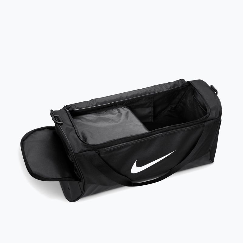 Borsa da allenamento Nike Brasilia Duffel Medium 60 l black/black/white 5
