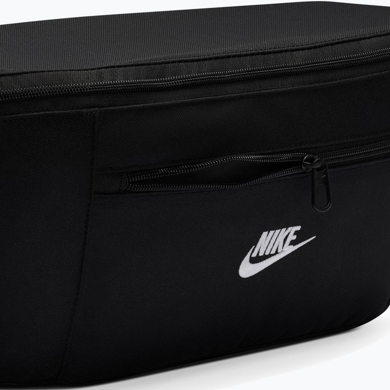 Marsupio cintura Nike Heritage 8 l black/black/white 6