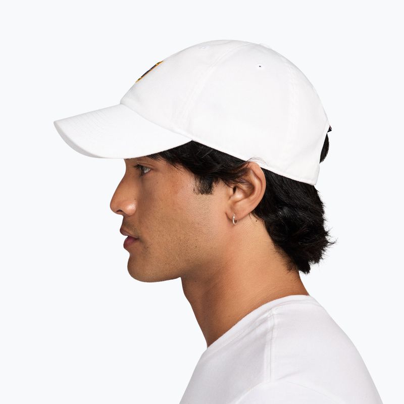 Cappellino con visiera Nike Club Unstructured white 3