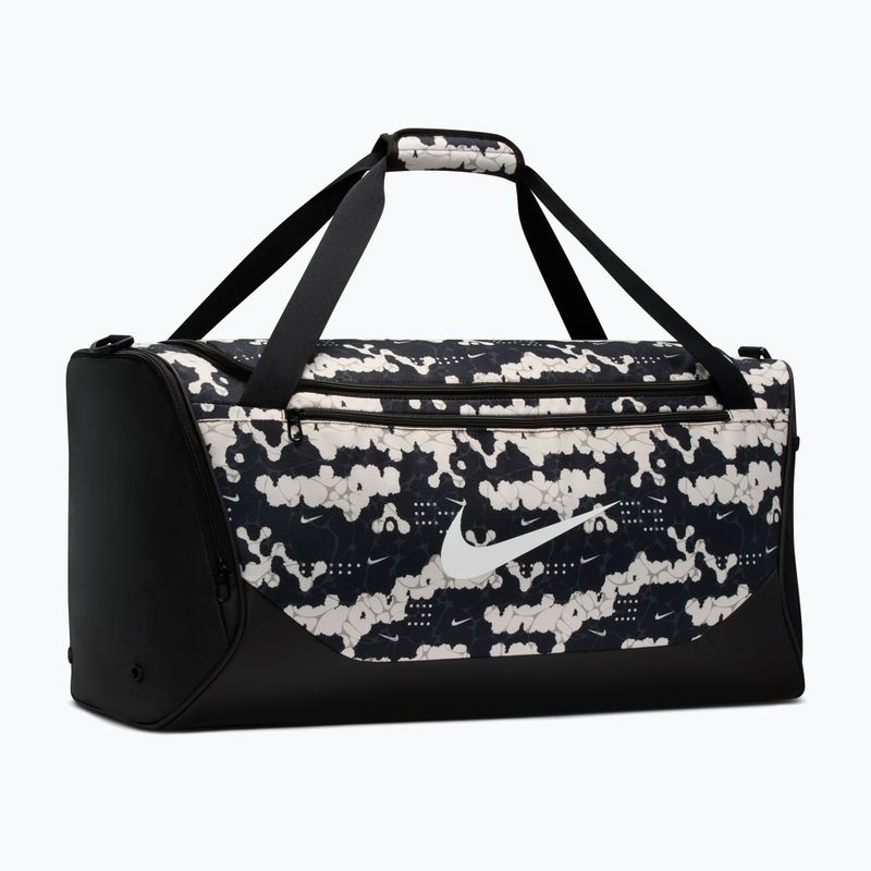 Borsa da allenamento Nike Brasilia 60 l chalk/black/white 2