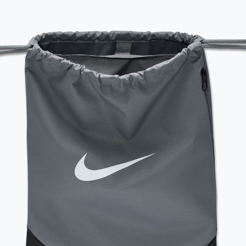 Sacco Nike Brasilia 18 l smoke grey/black/white 3