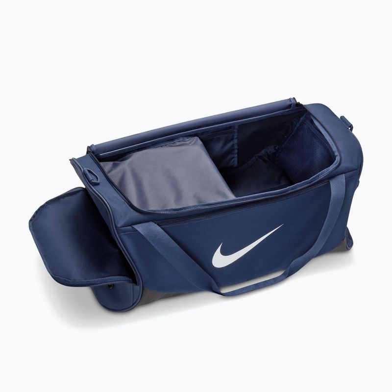 Borsa da allenamento Nike Brasilia Duffel Medium 60 l midnight navy/black/white 4
