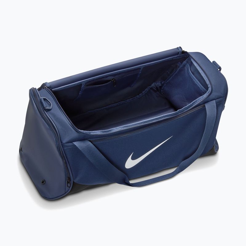 Borsa da allenamento Nike Brasilia Duffel Medium 60 l midnight navy/black/white 5
