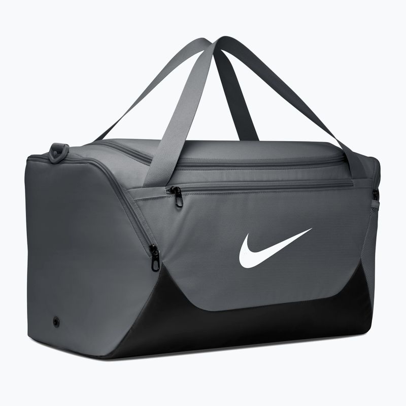 Borsa da allenamento Nike Brasilia Duffel Small 40 l smoke grey/black/white 2