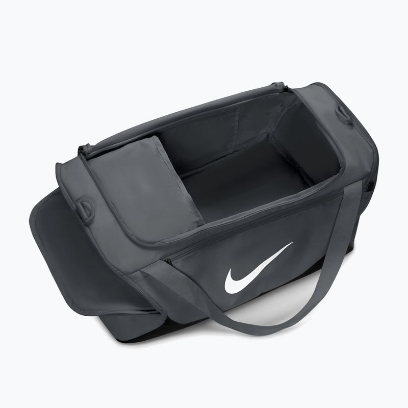 Borsa da allenamento Nike Brasilia Duffel Small 40 l smoke grey/black/white 4