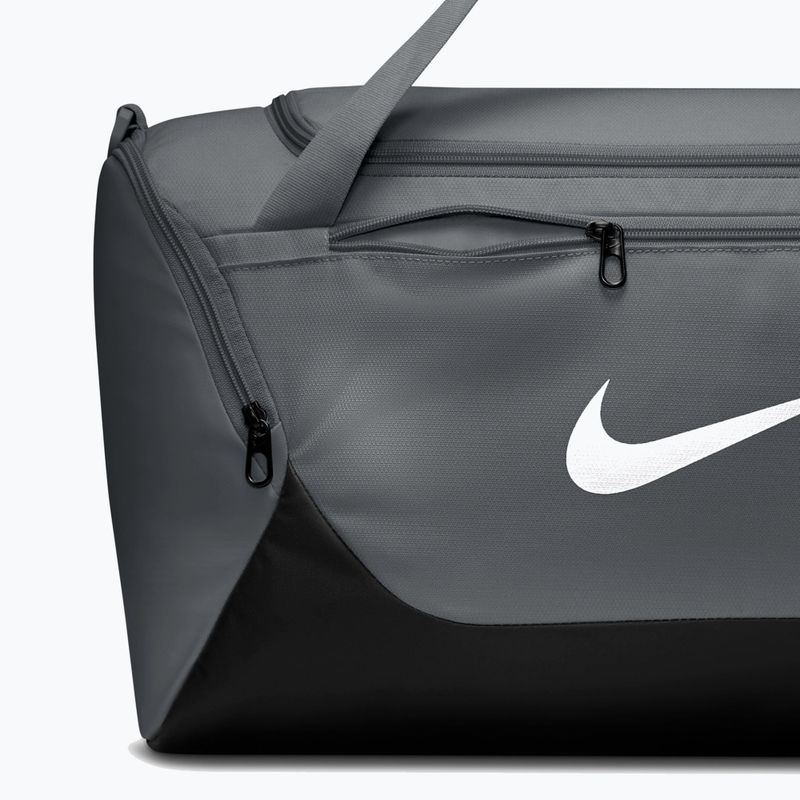 Borsa da allenamento Nike Brasilia Duffel Small 40 l smoke grey/black/white 6
