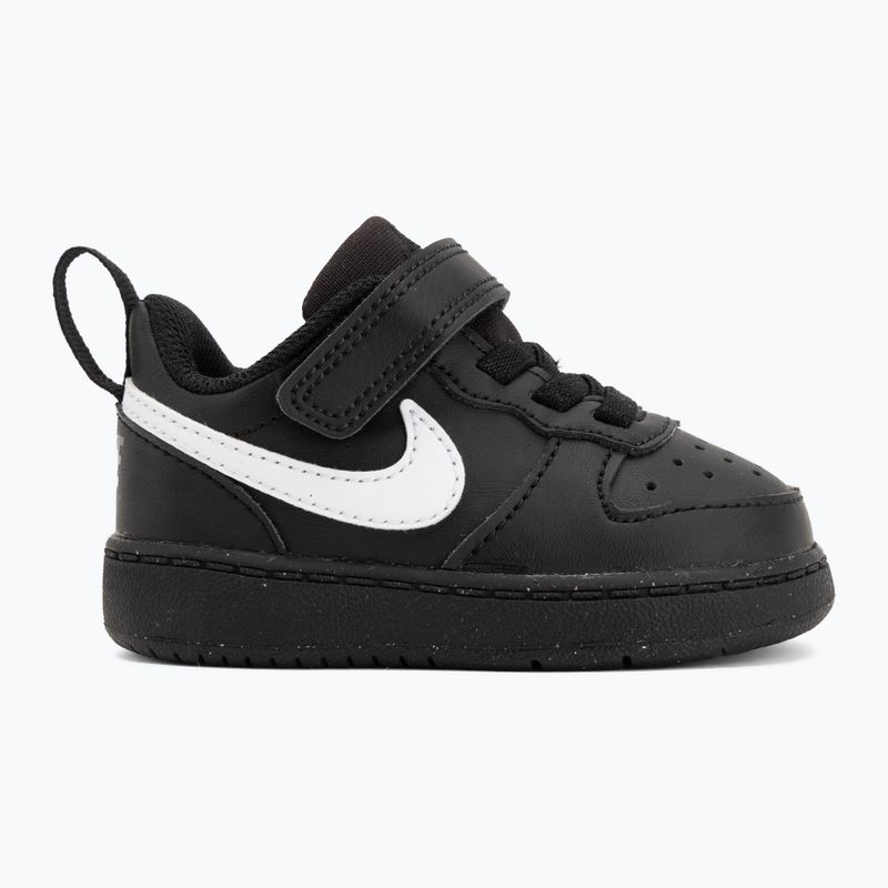 Scarpe per bambini Nike Court Borough Low Recraft black/black/white 2