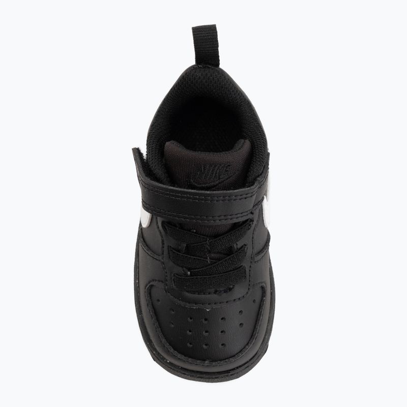 Scarpe per bambini Nike Court Borough Low Recraft black/black/white 5