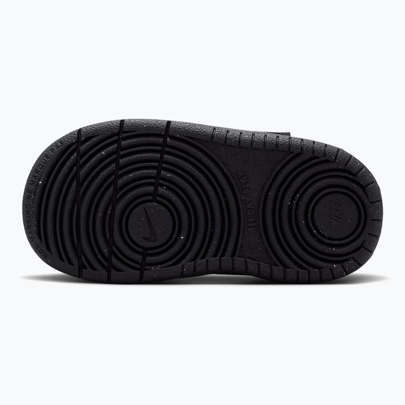 Scarpe per bambini Nike Court Borough Low Recraft black/black/white 3