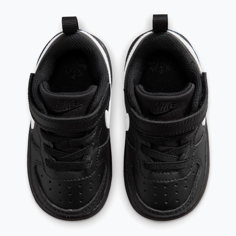 Scarpe per bambini Nike Court Borough Low Recraft black/black/white 4