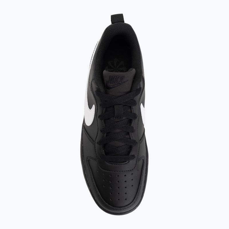 Scarpe Nike Court Borough Low Recraft nero/nero/bianco 5