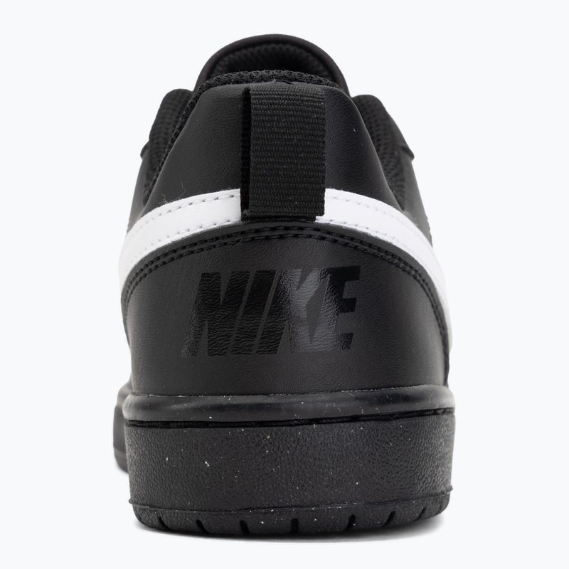 Scarpe Nike Court Borough Low Recraft nero/nero/bianco 6