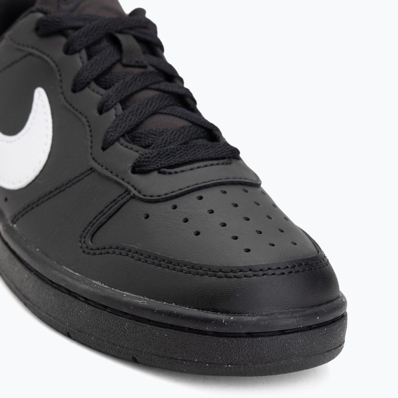 Scarpe Nike Court Borough Low Recraft nero/nero/bianco 7