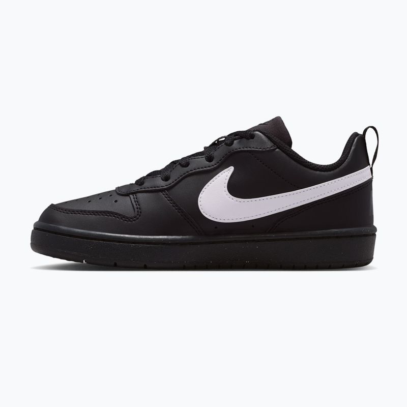 Scarpe per bambini Nike Court Borough Low Recraft black/black/white 2
