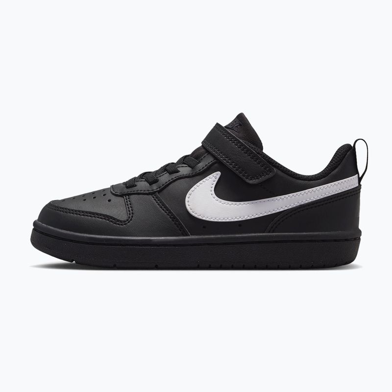 Scarpe per bambini Nike Court Borough Low Recraft black/black/white 2