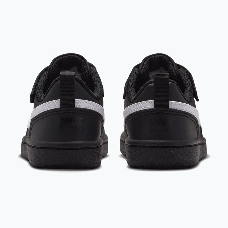 Scarpe per bambini Nike Court Borough Low Recraft black/black/white 4