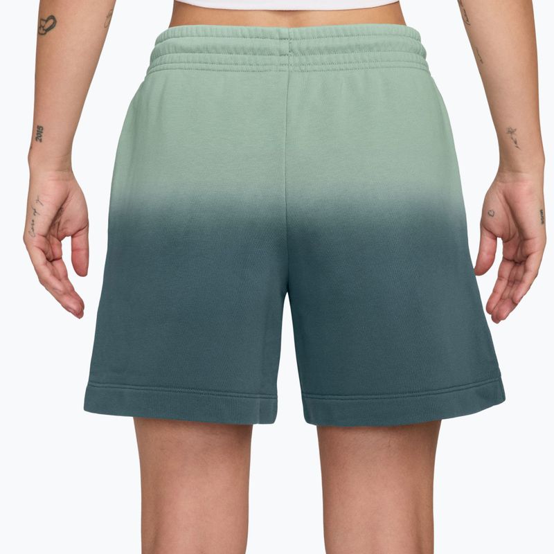 Pantaloncini da donna Nike Sportswear Phoenix Fleece Mid-Rise steam/mineral slate 2