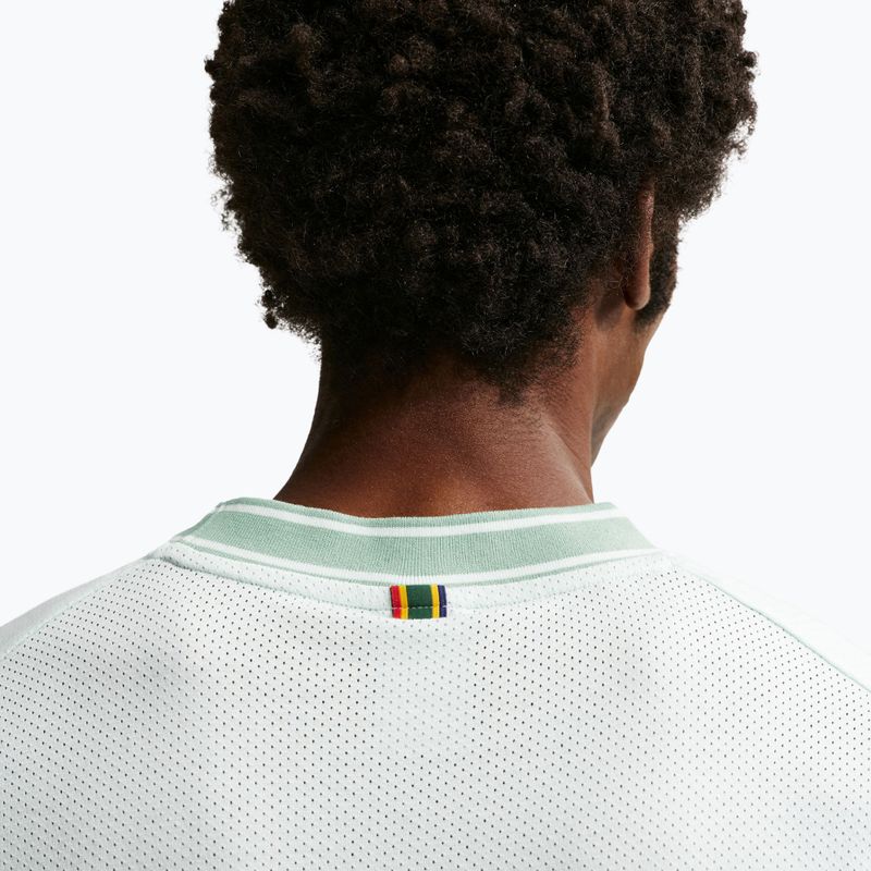 Maglietta da tennis da uomo Nike Court Heritage barely green 6