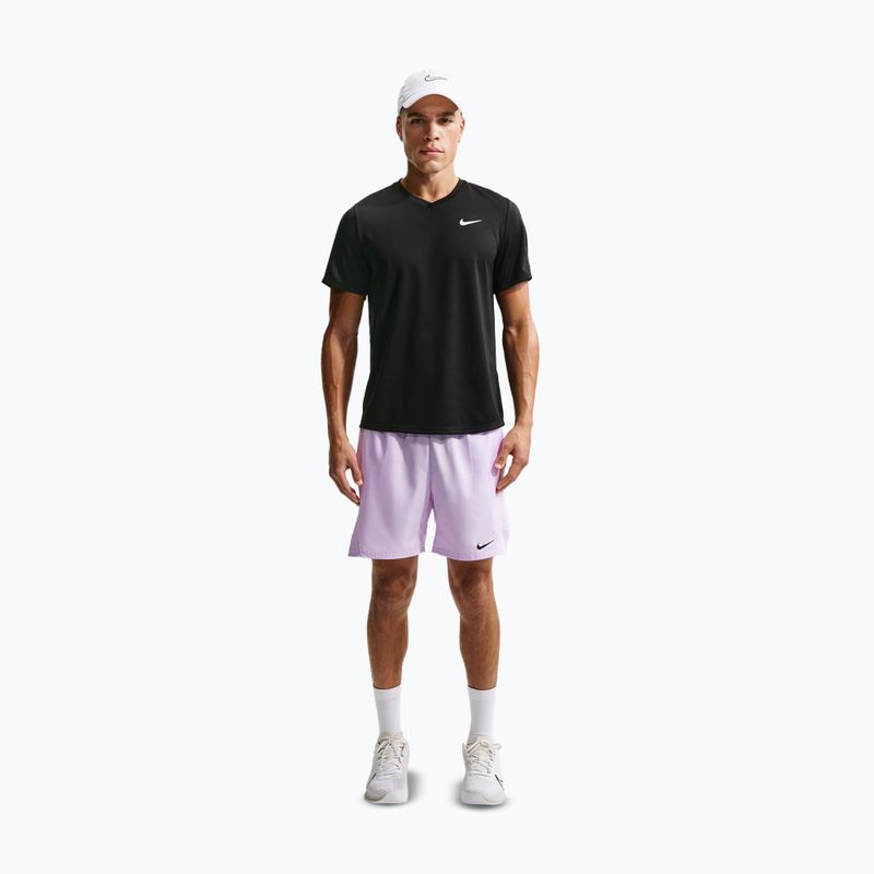 Pantaloncini da tennis da uomo Nike Court Dri-Fit Victory 7" violet mist/black 2