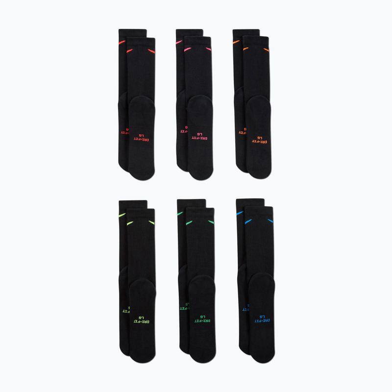 Calze Nike Everyday Elevated 6 pack multi-color 909 2