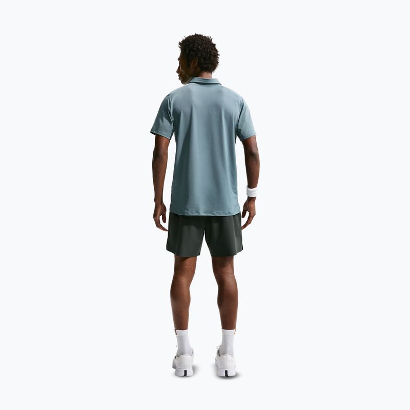 Pantaloncini da tennis da uomo Nike Court Dri-Fit Advantage 6" black spruce/white 3