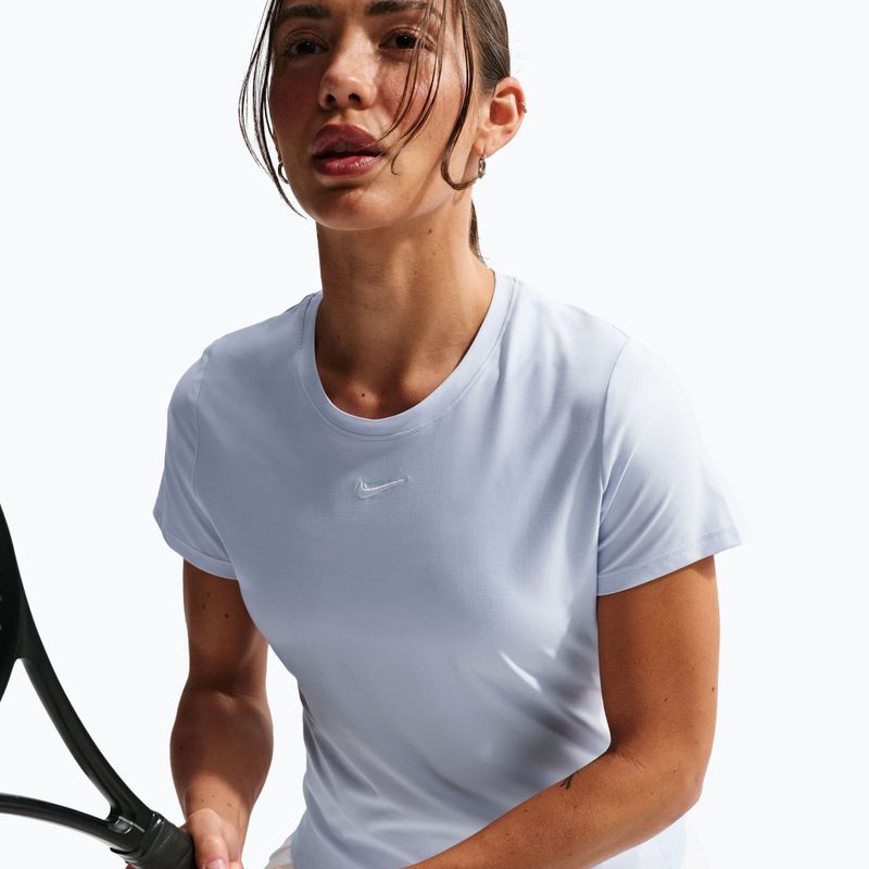 Maglietta da tennis da donna Nike Victory Dri-Fit hydrogen blue/white 4