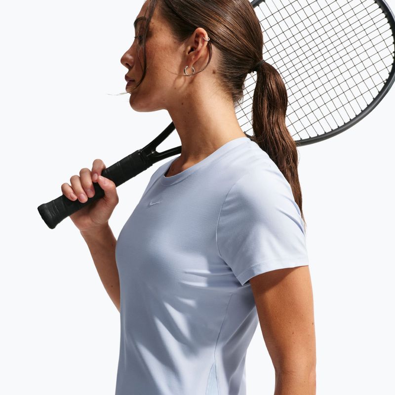 Maglietta da tennis da donna Nike Victory Dri-Fit hydrogen blue/white 5